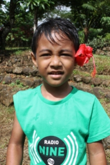 Handsome Filia Jr with his flower power!